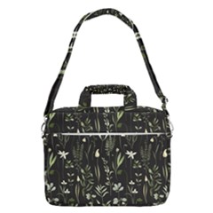 Plants Floral Art Pattern Design Macbook Pro 16  Shoulder Laptop Bag