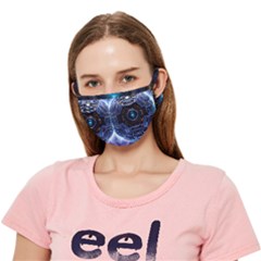 Digital Technology Crease Cloth Face Mask (adult)