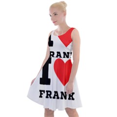 I Love Frank Knee Length Skater Dress by ilovewhateva