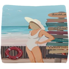 Vacation On The Ocean Seat Cushion