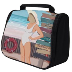 Vacation On The Ocean Full Print Travel Pouch (big) by SychEva