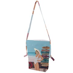 Vacation On The Ocean Folding Shoulder Bag