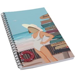 Vacation On The Ocean 5 5  X 8 5  Notebook by SychEva