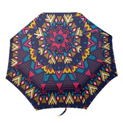 Pattern Colorful Aztec Folding Umbrellas by Wegoenart