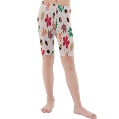 Autumn-5 Kids  Mid Length Swim Shorts by nateshop