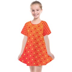 Background-108 Kids  Smock Dress