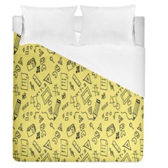 Back-to-school Duvet Cover (queen Size) by nateshop