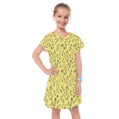 Back-to-school Kids  Drop Waist Dress by nateshop