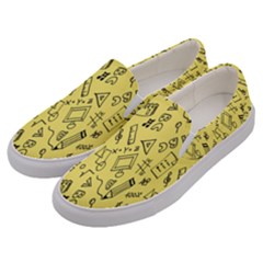 Back-to-school Men s Canvas Slip Ons by nateshop