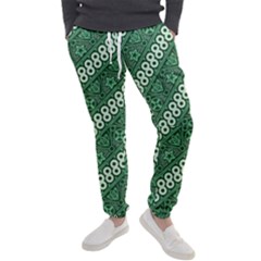 Batik-green Men s Jogger Sweatpants