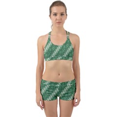 Batik-green Back Web Gym Set