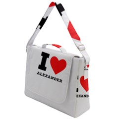 I Love Alexander Box Up Messenger Bag by ilovewhateva
