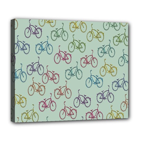 Bicycle Deluxe Canvas 24  X 20  (stretched) by nateshop