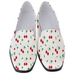 Cherries Women s Classic Loafer Heels by nateshop