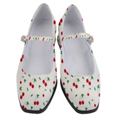 Cherries Women s Mary Jane Shoes by nateshop