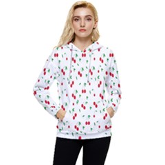 Cherries Women s Lightweight Drawstring Hoodie by nateshop