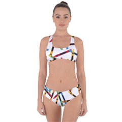 Crayons Criss Cross Bikini Set by nateshop