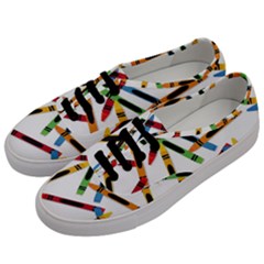 Crayons Men s Classic Low Top Sneakers by nateshop