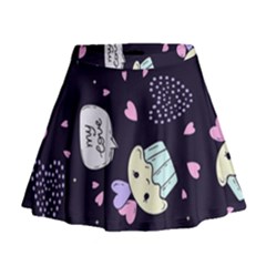 Cupcake Mini Flare Skirt by nateshop