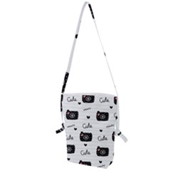 Cute-cutes Folding Shoulder Bag by nateshop