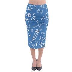 Education Midi Pencil Skirt by nateshop