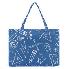 Education Zipper Medium Tote Bag