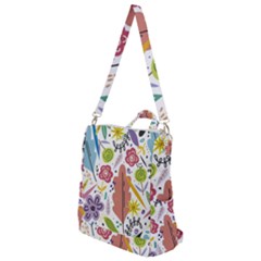 Flowers-101 Crossbody Backpack by nateshop