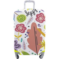 Flowers-101 Luggage Cover (large) by nateshop
