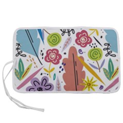 Flowers-101 Pen Storage Case (s)