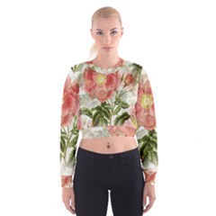 Flowers-102 Cropped Sweatshirt