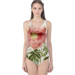 Flowers-102 One Piece Swimsuit