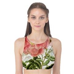 Flowers-102 Tank Bikini Top