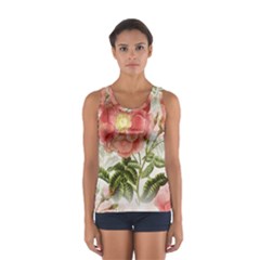 Flowers-102 Sport Tank Top 