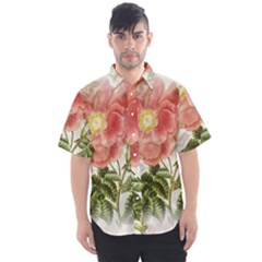 Flowers-102 Men s Short Sleeve Shirt