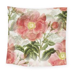 Flowers-102 Square Tapestry (large) by nateshop