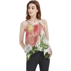 Flowers-102 Flowy Camisole Tank Top