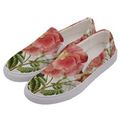 Flowers-102 Men s Canvas Slip Ons by nateshop