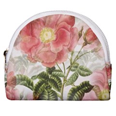 Flowers-102 Horseshoe Style Canvas Pouch