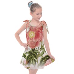 Flowers-102 Kids  Tie Up Tunic Dress by nateshop