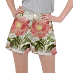 Flowers-102 Women s Ripstop Shorts