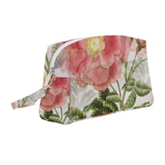 Flowers-102 Wristlet Pouch Bag (medium)