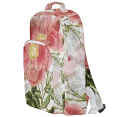 Flowers-102 Double Compartment Backpack