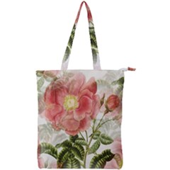 Flowers-102 Double Zip Up Tote Bag