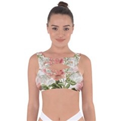 Flowers-102 Bandaged Up Bikini Top