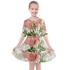 Flowers-102 Kids  All Frills Chiffon Dress by nateshop