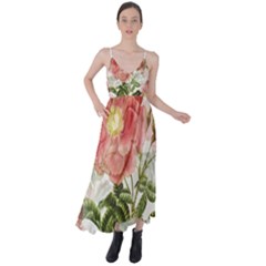 Flowers-102 Tie Back Maxi Dress