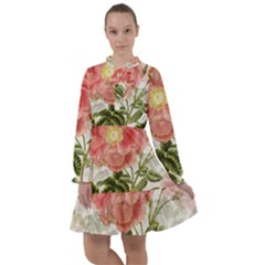 Flowers-102 All Frills Chiffon Dress