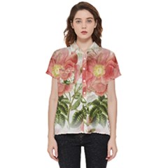 Flowers-102 Short Sleeve Pocket Shirt