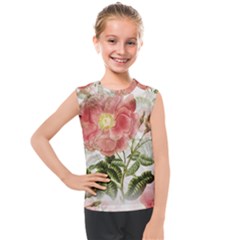 Flowers-102 Kids  Mesh Tank Top