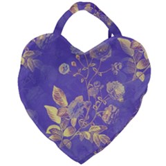 Flowers-103 Giant Heart Shaped Tote by nateshop